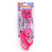 Brights Scissor and Sewing Set, Pink, 4pc